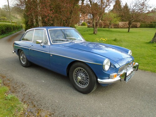 1970 MGB GT with Overdrive VENDUTO
