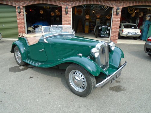 1953 MG TD Matching Numbers Car  SOLD