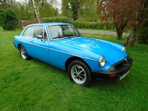 1978 MGB GT with Overdrive  SOLD