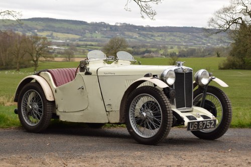 1934 MG PA Supercharged VERKAUFT