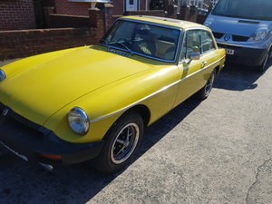 1981 Mgb gt long mot, leather interior For Sale