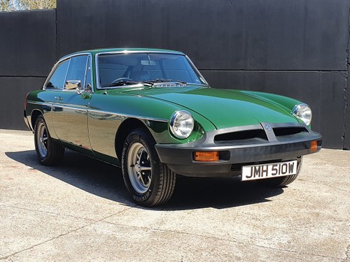 1980 MGB GT - 1,670 genuine miles - A Collectors piece! For Sale