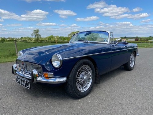 1971 MGC Roadster Manual with overdrive SOLD