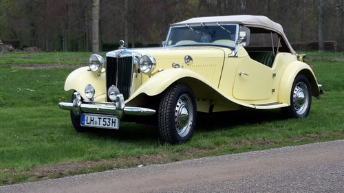 1953 MG TD 2 LHD In vendita