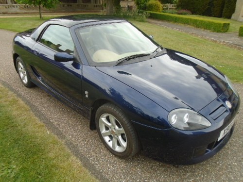 2002 MG TF Only 40000 miles, Major service @39996 For Sale
