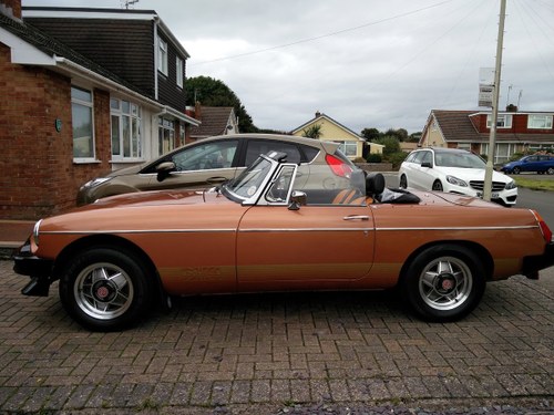 1982 MGB LE roadster VERKAUFT