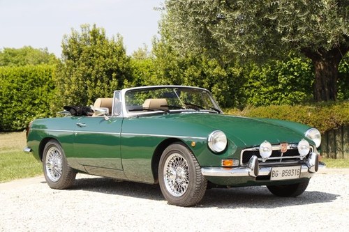 1973 Rich of extras lhd MGB Roadster SOLD