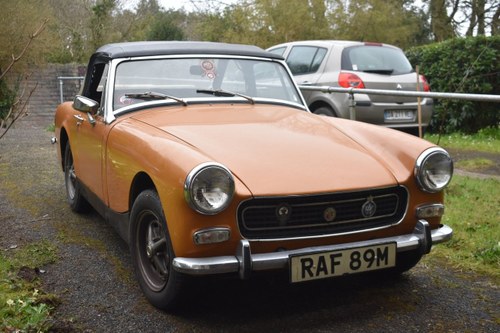 1974 MG Midget for restoration 30/5/20 For Sale by Auction