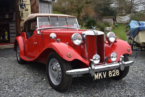 1953 MG TD fully restored 30/5/20 For Sale by Auction