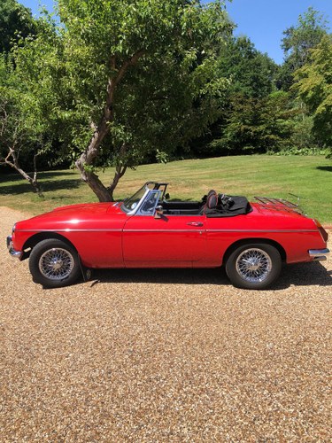 1973 MG B ROADSTER HERITAGE SHELL  SOLD