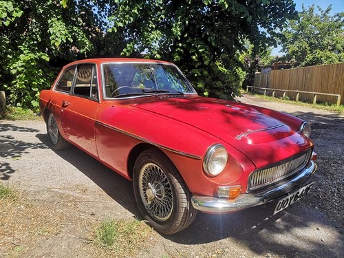 1968 MG C GT 44k miles, very solid runner for finishing SOLD