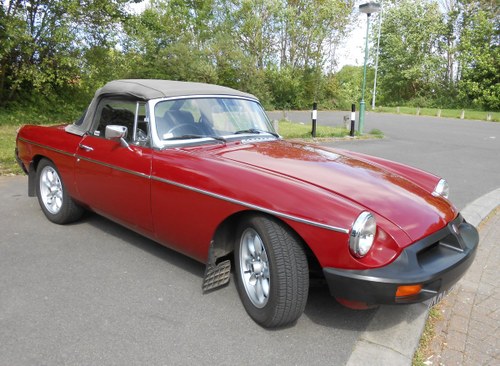 1975 MGB Roadster with comprehensive provenance For Sale