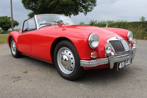1959 MGA 1600 Roadster , Original RHD UK Car , Beautiful VENDU