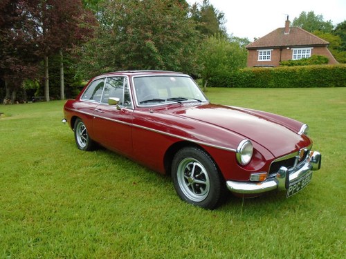 1973 Lovely MGB GT with Overdrive SOLD