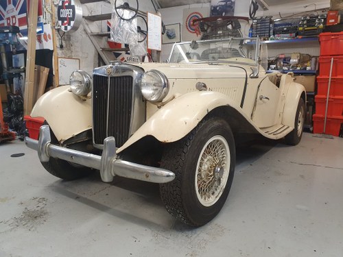 1951 MG TD for easy restoration In vendita