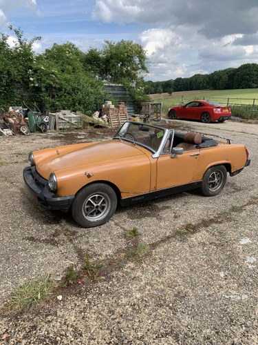 1975 MG Midget starts and runs well For Sale