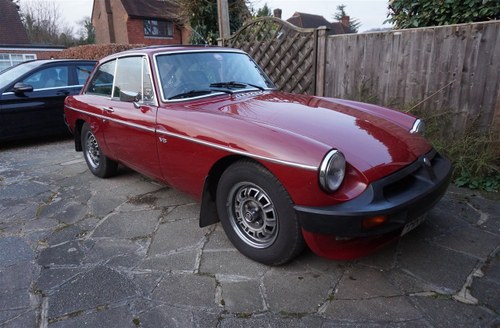 1975  MG B GT V8 For Sale by Auction