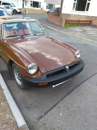 1980 Mgb gt For Sale