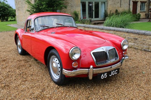 1961 MGA MK2 1600 COUPE THREE OWNERS For Sale