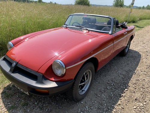 1977 MGB Roadster good condition solid and straight VENDUTO