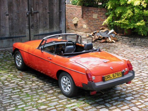 1982 Stunning mgb roadster For Sale