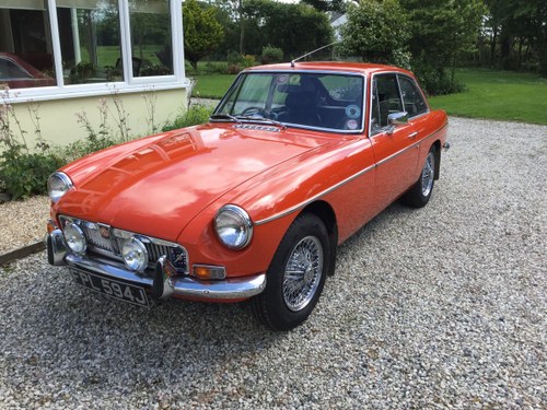 1971 MG B GT Automatic For Sale
