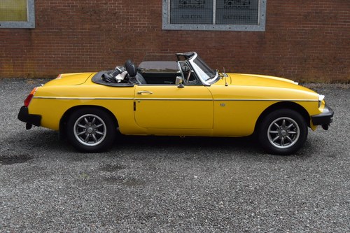 1979 MGB Roadster, Just 56,665 Miles, Lovely History & Superb! VENDUTO