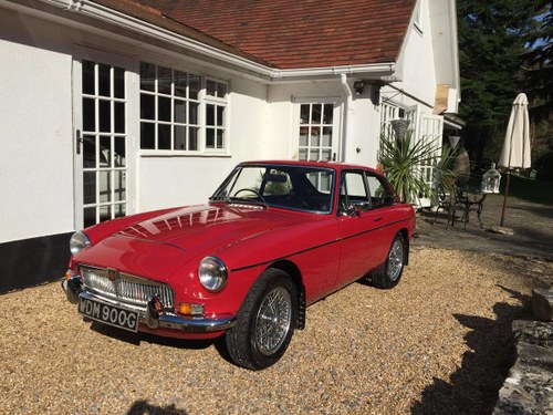 1969 MGC GT 3.0 SPORTS COUPE WITH OVERDRIVE For Sale
