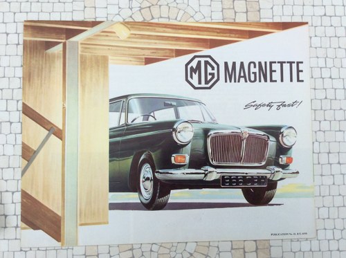 MG Magnette Sales Brochure Excellent condition In vendita