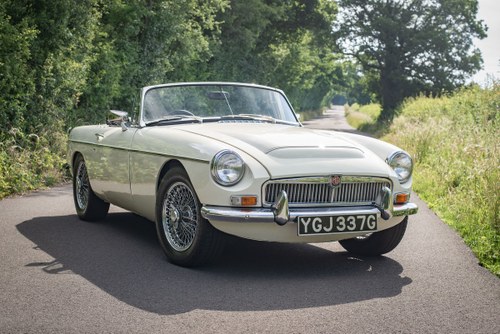 1969 MGC Roadster - White - 2 Owners From New - UK RHD For Sale