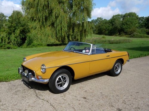1972 MGB Roadster - Sorry Deposit Paid SOLD