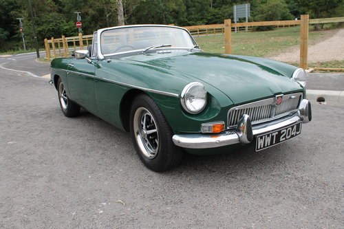 1971 MGB Roadster With Overdrive Restored SOLD