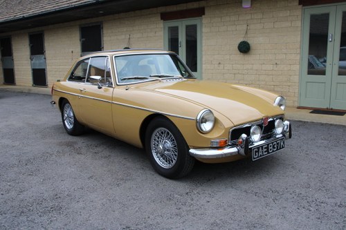 1972 MG B GT (BEST AVAILABLE)  For Sale