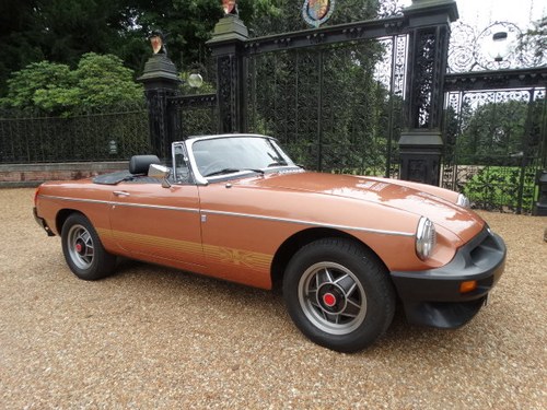 1981 MGB LE *ONLY 5,400 MILES* VERKOCHT