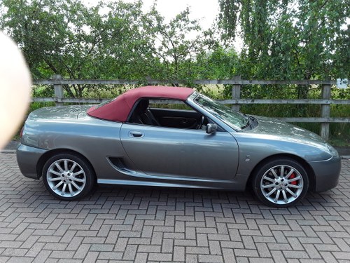 2004 mgtf160 xpower grey red hood SOLD