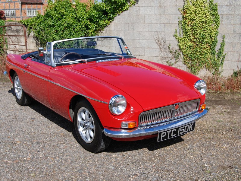 MGB Roadster, Service & MOT, Very smart, Overdrive, Minilite