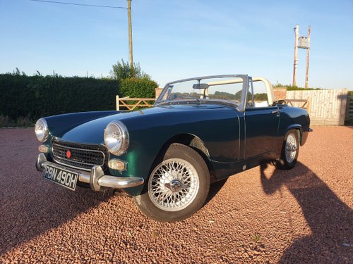 1970 MG Midget MK3 Chrome bumpers, wire wheels For Sale