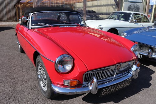1965 MGB Roadster mk1, Show winner with many trophies. SOLD
