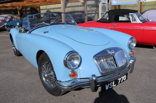 1960 MGA 1600 MK1, Iris Blue, 5 speed For Sale