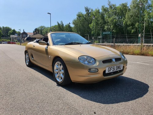 2001 Rare Jubilee Gold MGF For Sale