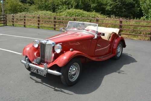 1953 MG TD MkII For Sale by Auction
