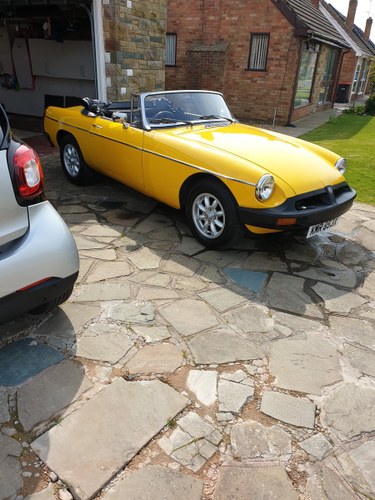 1980 MGB roadster For Sale