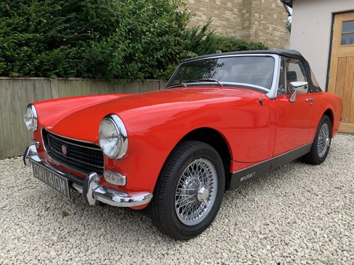 1973/M MG Midget MkIII 1275cc in Red  For Sale