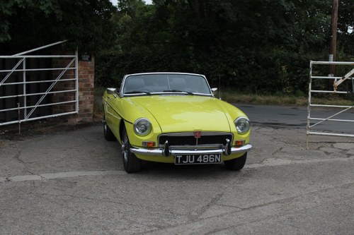 1974 MGB Roadster, Excellent Driver, Full Respray 2015 VENDUTO