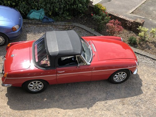 1970 MGB roadster , lovely in red  from hcc For Sale
