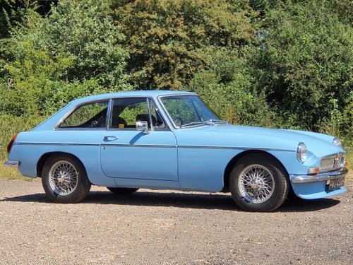 MG B GT, 1970, Iris Blue For Sale