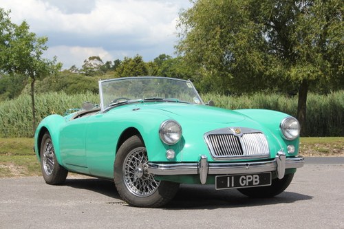 1958 MG A 1500 Roadster just 2 previous owners UK RHD For Sale