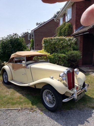 1952 Immaculate MG TD  SOLD