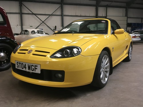 2004 MG TF, Low Miles, Low Ownership Example  For Sale by Auction