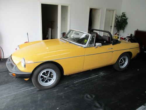 1977 Great entry level MGB Roadster In vendita